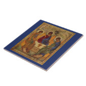 Trinity Angels bij Mamre Ceramic Tegel Tegeltje (Zijkant)