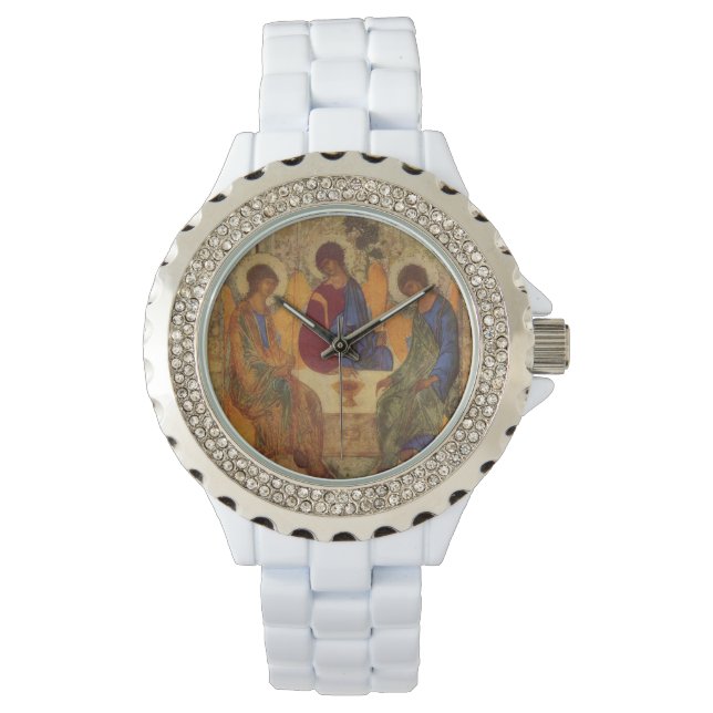 Trinity Angels bij Mamre Horloge (Voorkant)