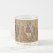 Trinity Angels bij Mamre Matglas Koffiemok (Voorkant links)