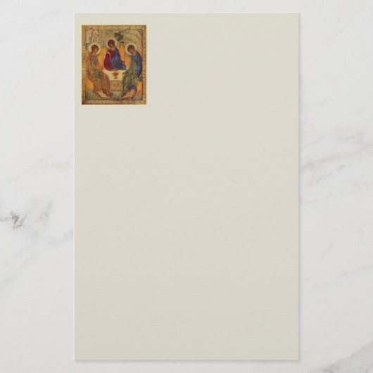Trinity Angels bij Mamre Stationery Briefpapier (Voorkant)