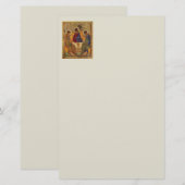 Trinity Angels bij Mamre Stationery Briefpapier (Voorkant / Achterkant)