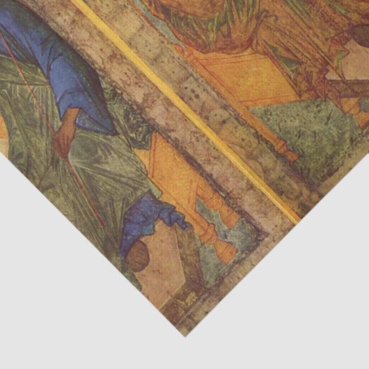 Trinity Angels bij Mamre Tissuepapier (Detail)