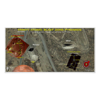 Trinity Atomic Blast Zone Perfect Poster
