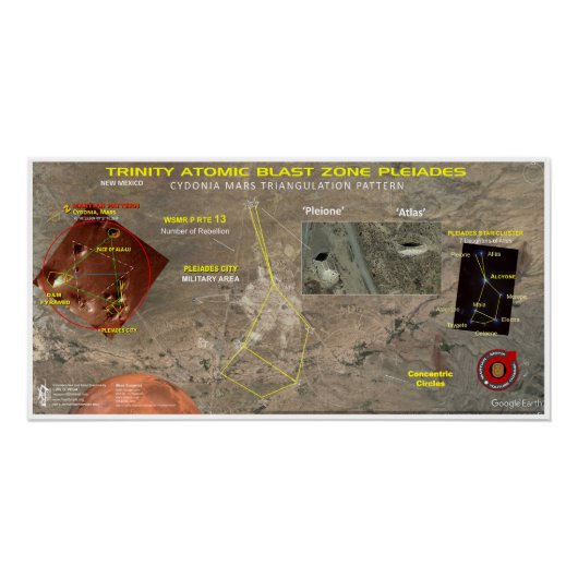 Trinity Atomic Blast Zone Perfect Poster (Voorkant)