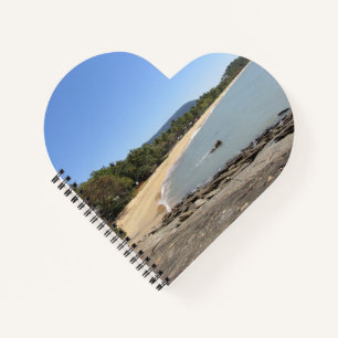 Trinity Beach - Australia Heart Notitieboek