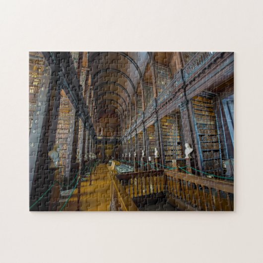 Trinity Bibliotheek Dublin Ierland. Legpuzzel (Horizontaal)