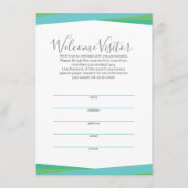 Trinity Chat Bubbles Visitor Kaart (Voorkant)