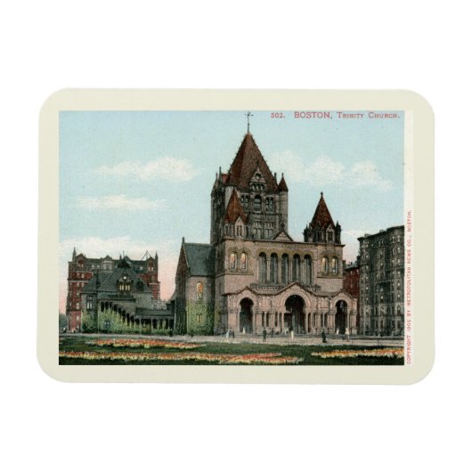 Trinity Church, Boston 1906  Magneet (Horizontaal)