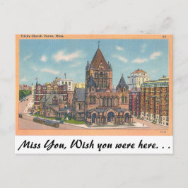Trinity Church, Boston, Massachusetts Briefkaart