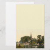 Trinity Church I, Stratford-upon-Avon, Engeland Briefpapier (Voorkant / Achterkant)
