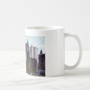 Trinity Church, New York City, Vintage 1912 Koffiemok