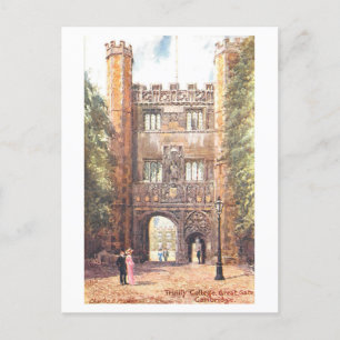Trinity College Cambridge  Briefkaart