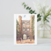 Trinity College Cambridge  Briefkaart (Staand voorkant)