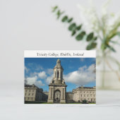 Trinity College Dublin, Ierland Briefkaart (Staand voorkant)