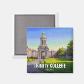 Trinity College Dublin Ierland Reizen Magneet (Voorkant / Achterkant)
