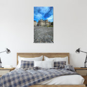 Trinity College Old Building in Dublin, Ierland Canvas Afdruk (Insitu (Slaapkamer))