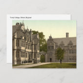 Trinity College, Oxford, Engeland Briefkaart (Voorkant / Achterkant)
