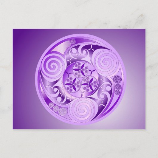 Trinity Corcra Briefkaart (Voorkant)