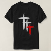 Trinity Drievoudig Zip T-shirt (Design voorkant)