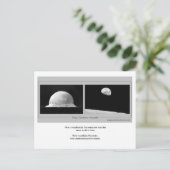 TRINITY / EARTHRISE: twee paden Briefkaart (Staand voorkant)