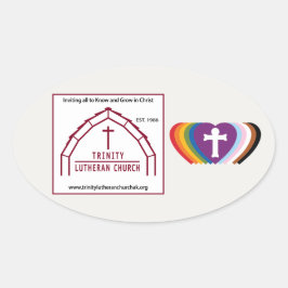 Trinity en RIC Logo Sticker Set van 4