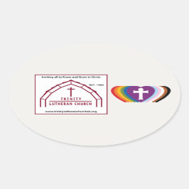 Trinity en RIC Logo Sticker Set van 4