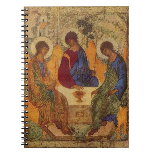 Trinity Engelen Bij Mamre Notitieboek (Voorkant)