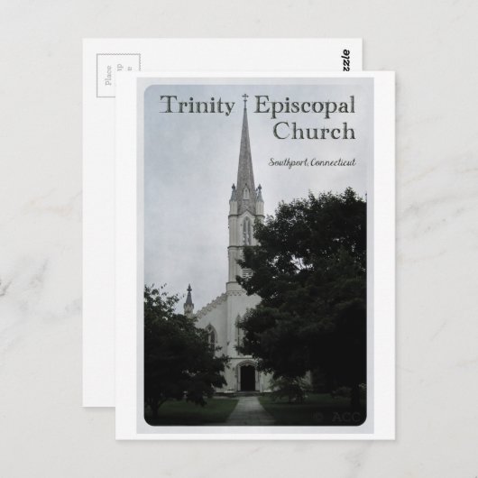 Trinity Episcopal Church Briefkaart (Voorkant / Achterkant)