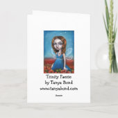 Trinity Faerie Bedankkaart (Achterkant)