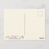 Trinity Fire Star - Christelijke profetische Abstr Briefkaart (Achterkant)