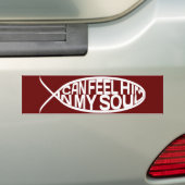 Trinity Fishing I can've in my Soul Bumpersticker (Op auto)