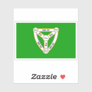 Trinity flag sticker