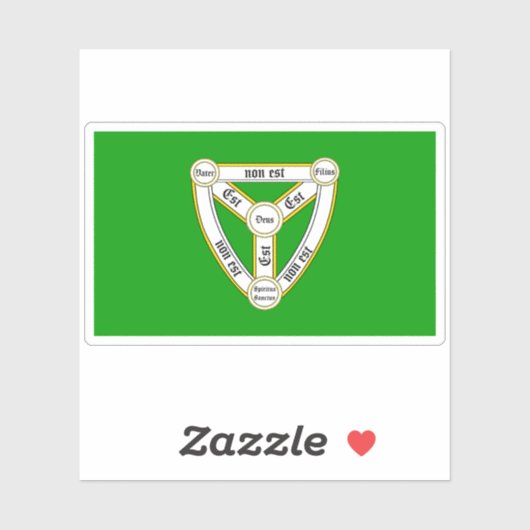 Trinity flag sticker (Vel)