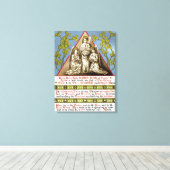 Trinity in eenheid canvas afdruk (Insitu (Houten vloer))