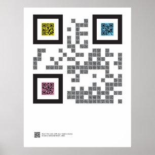 Trinity in QR-code Poster