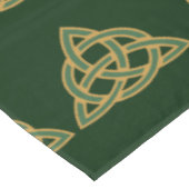 Trinity Knoop Groene Tafelkleden (Gekanteld)