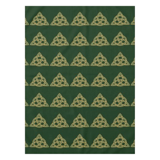 Trinity Knoop Groene Tafelkleden (Voorkant)