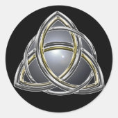 Trinity Knot 2 Sticker (Voorkant)
