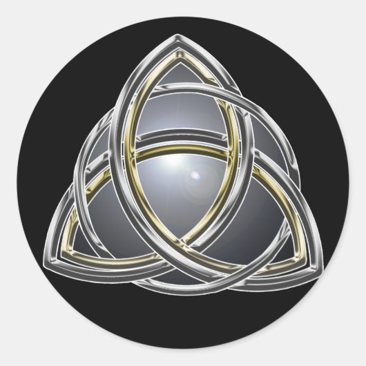 Trinity Knot 2 Sticker (Voorkant)