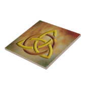 Trinity Knot Celtic Grunge Vintage Tegeltje (Zijkant)