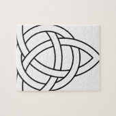 trinity knot celtic saxon viking norse noords legpuzzel (Horizontaal)