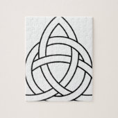 trinity knot celtic saxon viking norse noords legpuzzel (Verticaal)