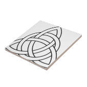 trinity knot celtic saxon viking norse noords tegeltje (Zijkant)