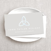 Trinity Knot Celtic Symbol Visitekaartje