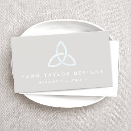 Trinity Knot Celtic Symbol Visitekaartje