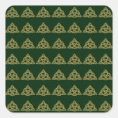 Trinity Knot Green Stickers (Voorkant)