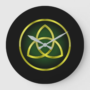 Trinity knot grote klok