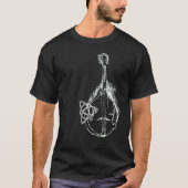 Trinity Knot Norse Mandolin T-shirt (Voorkant)