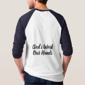 Trinity Logo 3/4 met GWOH op de rug T-shirt (Achterkant)