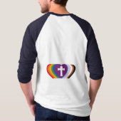 Trinity Logo 3/4 met RIC op rug T-shirt (Achterkant)